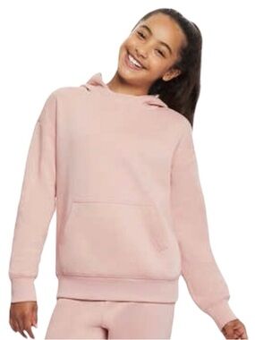 Charlie & Scout Blush Pink Girls' Lightweight Pull-On Hoodie